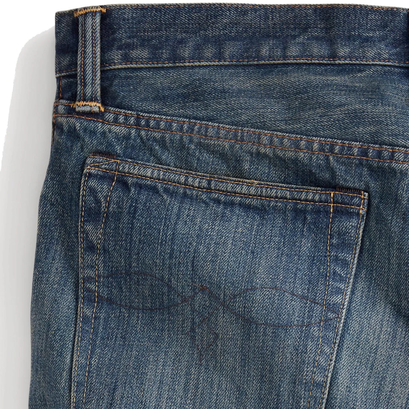 RRL by Ralph Lauren Slim Fit Belgrade Jean Belgrade Wash