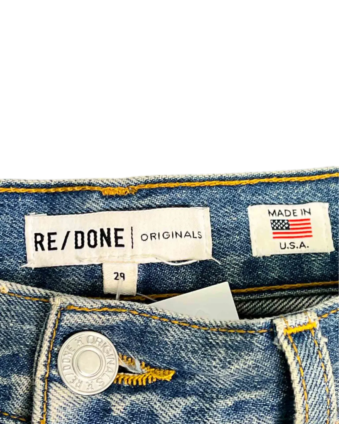 Size 29 | Re/Done Originals 70s Stove Pipe Jeans