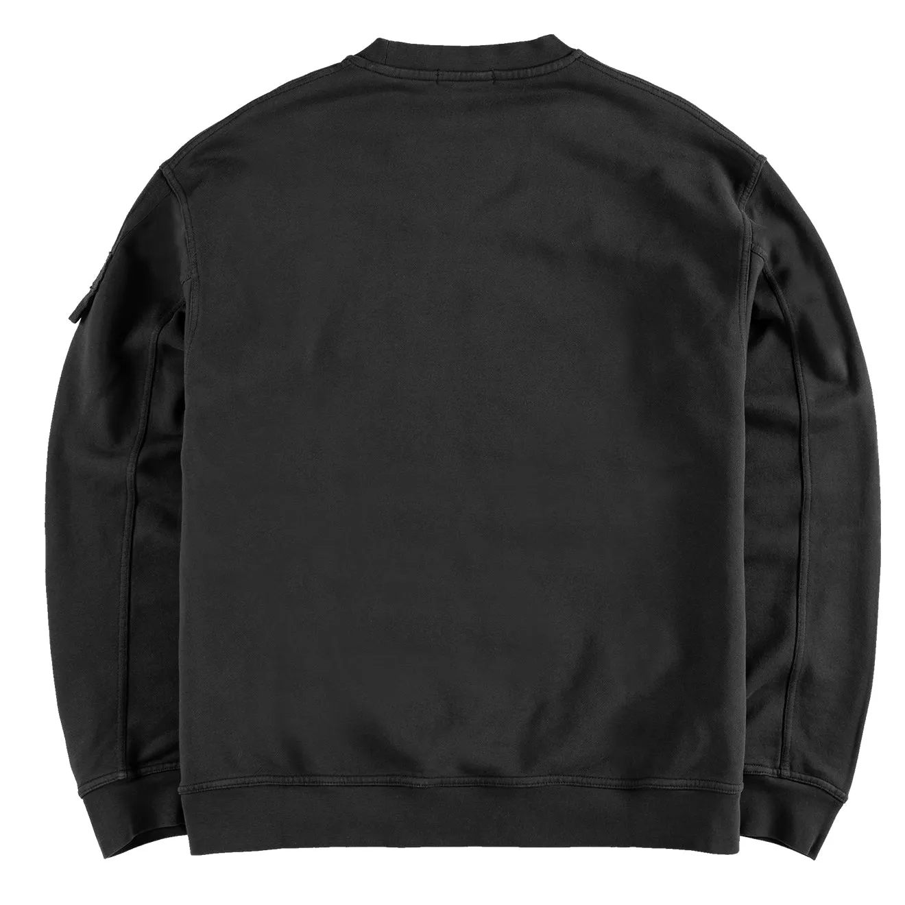 ST95 Luna Nucleo Oversized Crew Sweatshirt Black