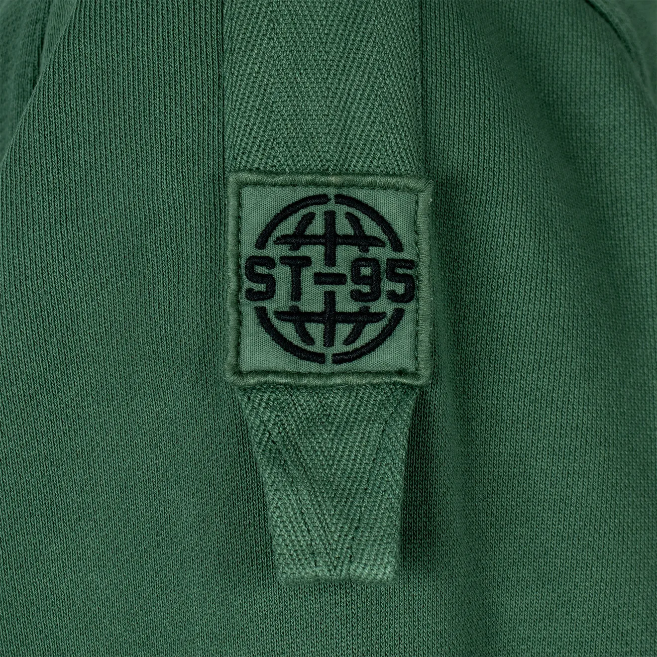ST95 Nucleo Uno Hooded Sweat Dark Green