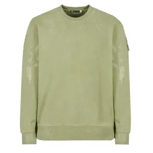 ST95 Oversized Plaster Crew Sweat Light Green