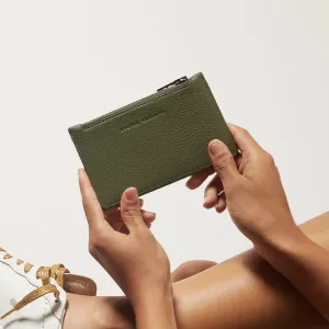 Status Anxiety Avoiding Things Cardholder In Khaki