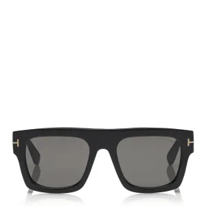 Tom Ford Fausto Sunglasses FT0711 01A 53 Black