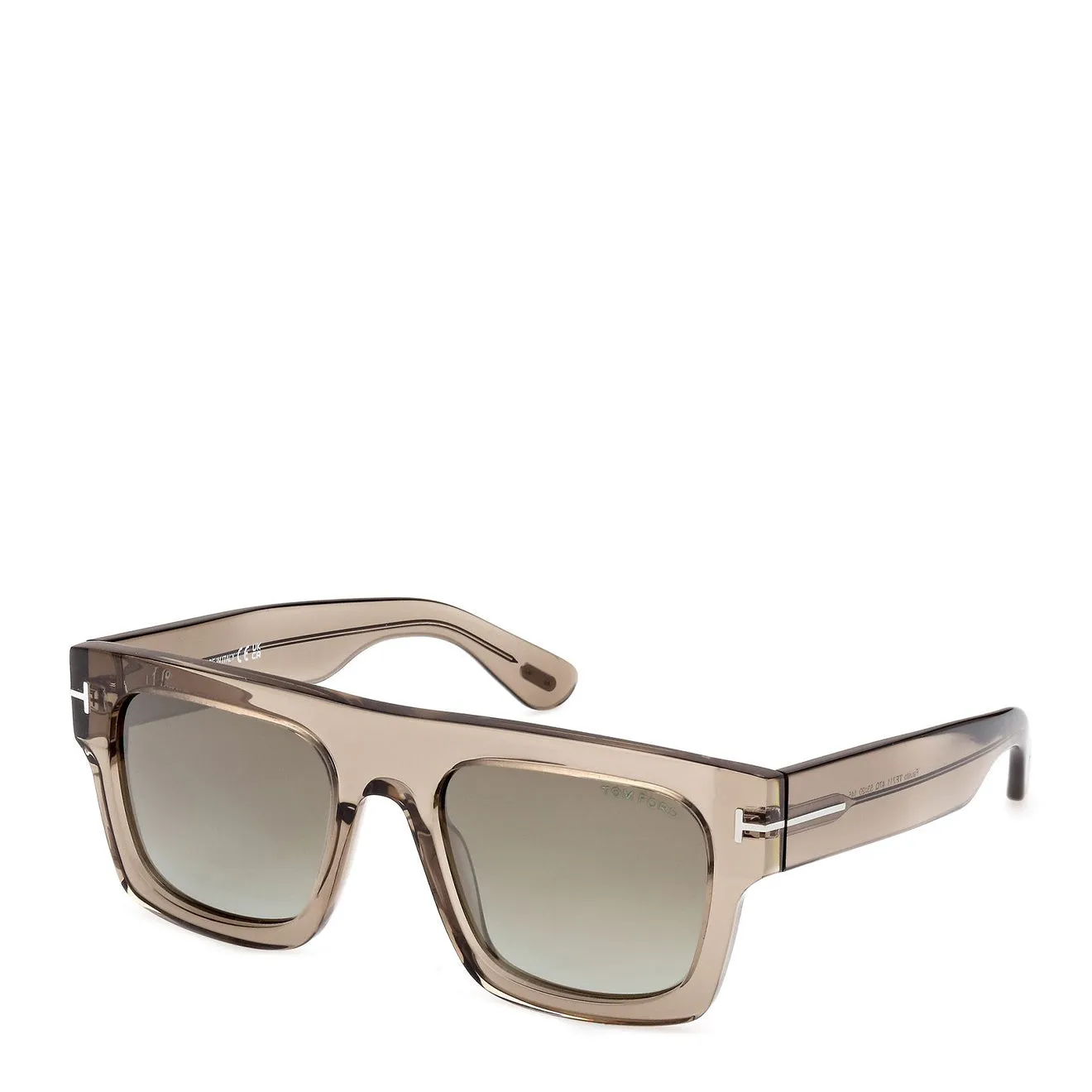 Tom Ford Fausto Sunglasses FT0711 47Q 53 Light Brown