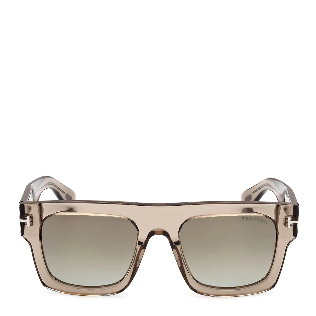 Tom Ford Fausto Sunglasses FT0711 47Q 53 Light Brown