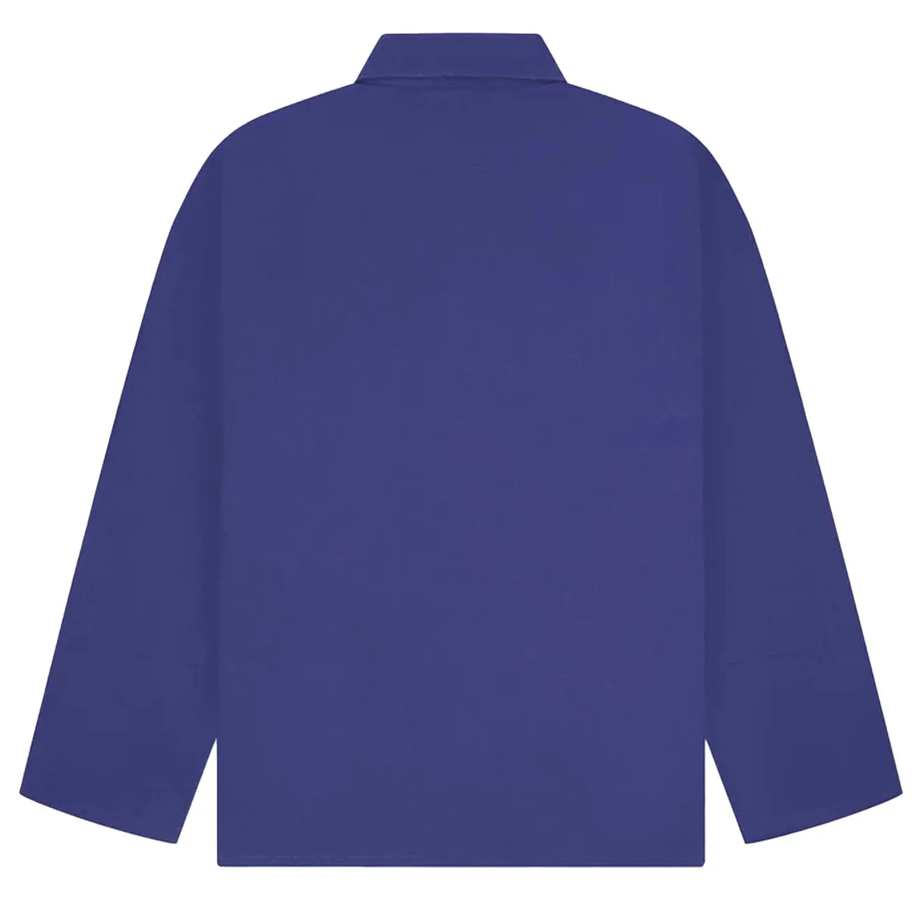 Uskees 3001 Buttoned Overshirt Ultra Blue