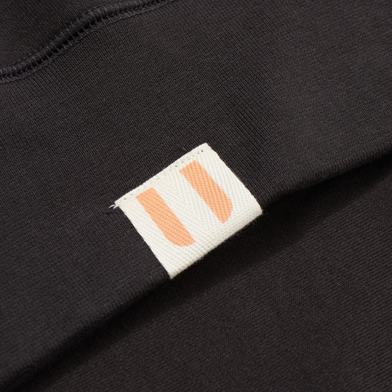 Uskees 7005 Hooded Sweatshirt Faded Black