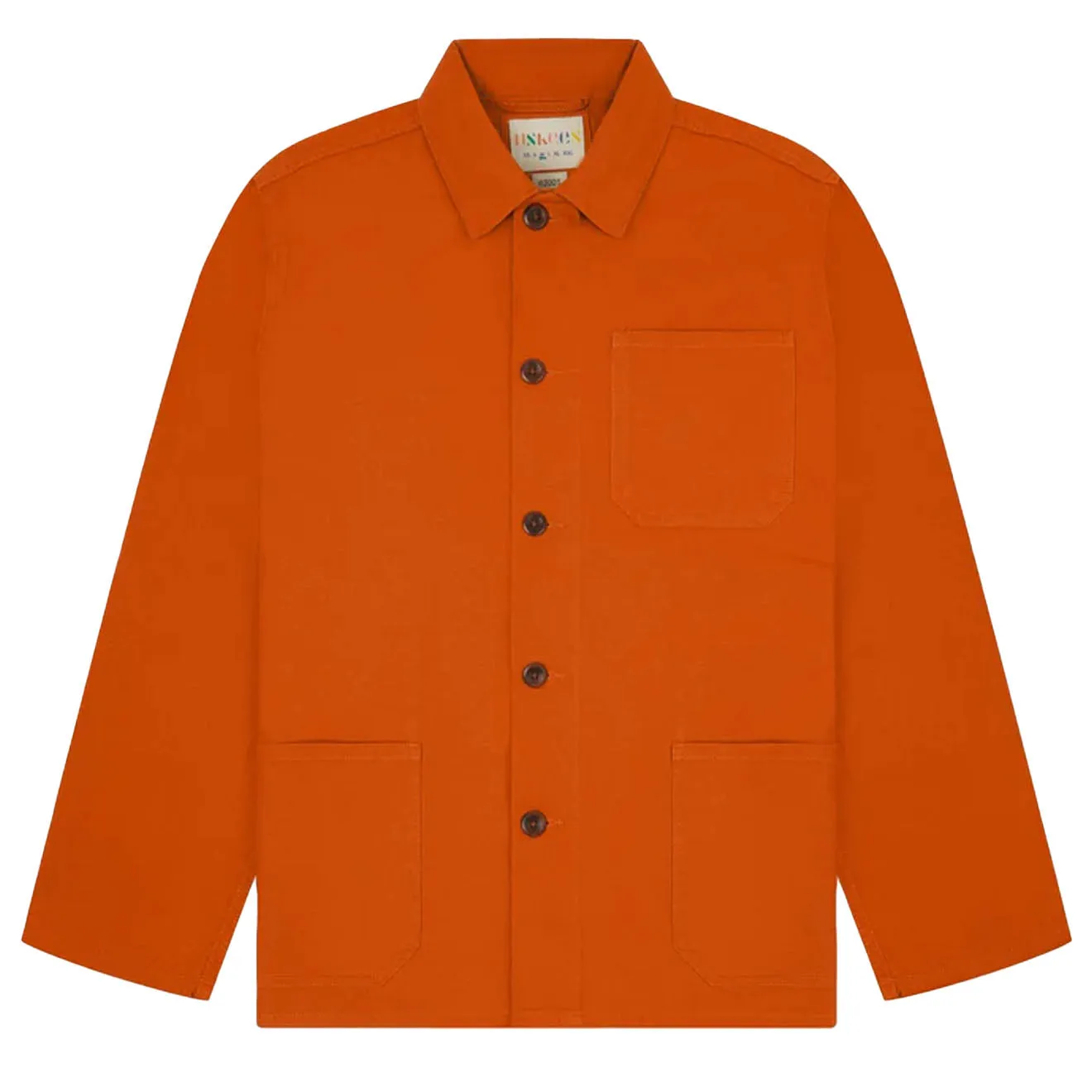Uskees Buttoned Overshirt Gold