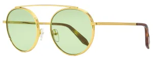 Victoria Beckham Women's Oval Sunglasses VBS137 C03 Gold/Brown 54mm