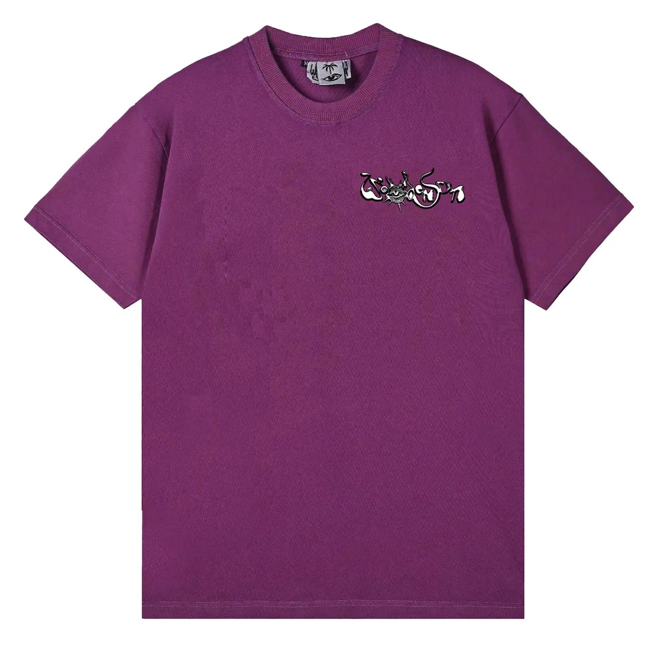 Woodensun Retired Hippies S/S Tee Maroon Purple