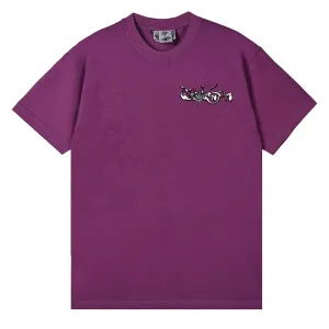 Woodensun Retired Hippies S/S Tee Maroon Purple