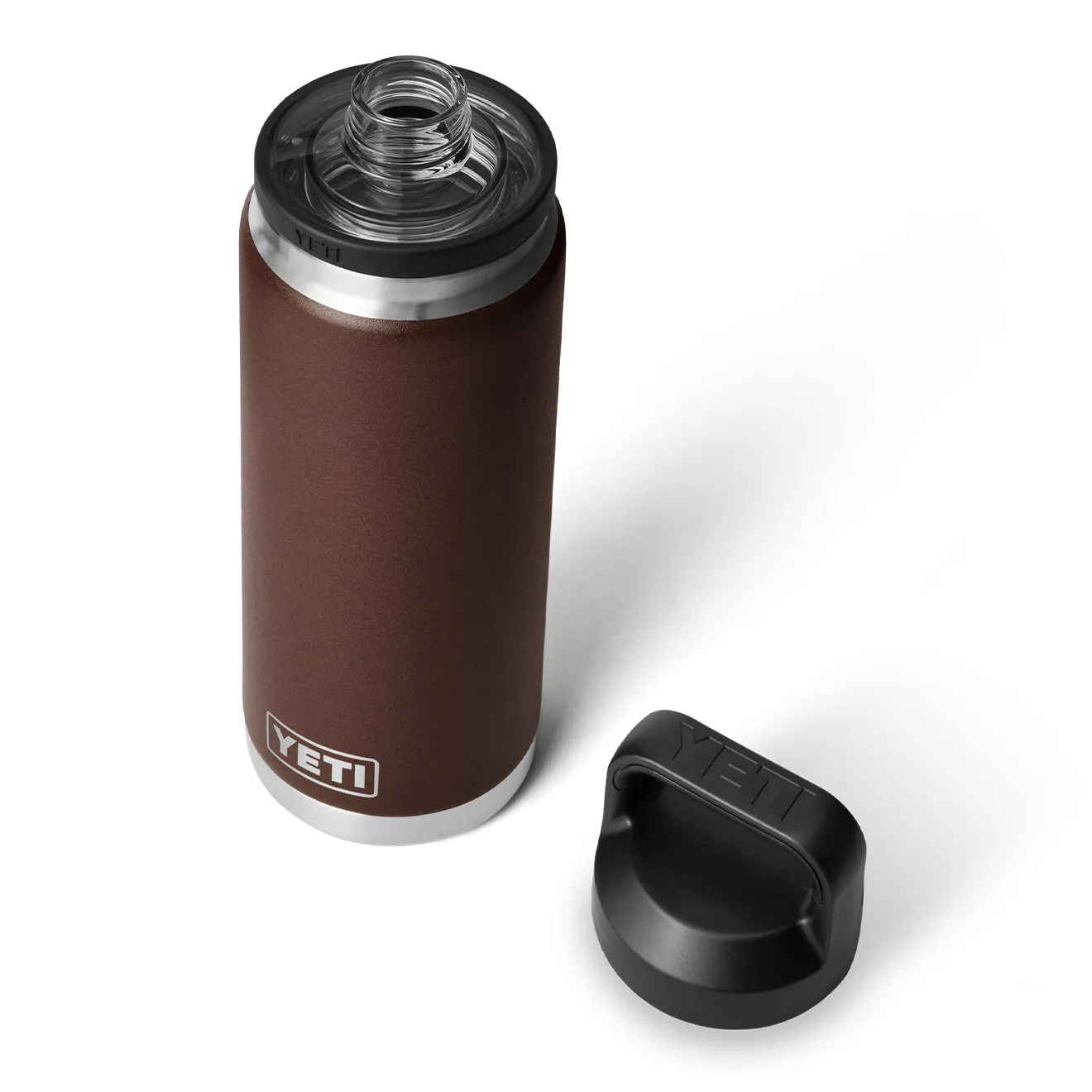 YETI Rambler 26oz Bottle Chug Wetlands Brown